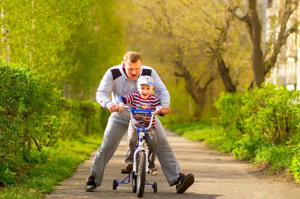 Прогулка с папой