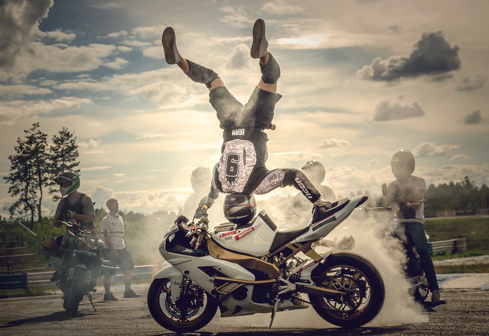 Мотоциклетные трюки | Motorbike Stunts Show