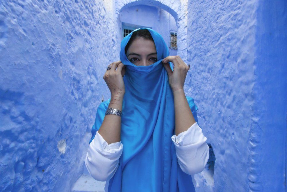 50 оттенков синего