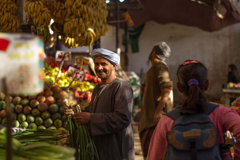 Торговец зеленью.