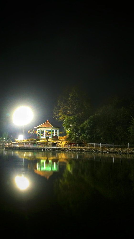 Night Shot of Taudaha, Nepal