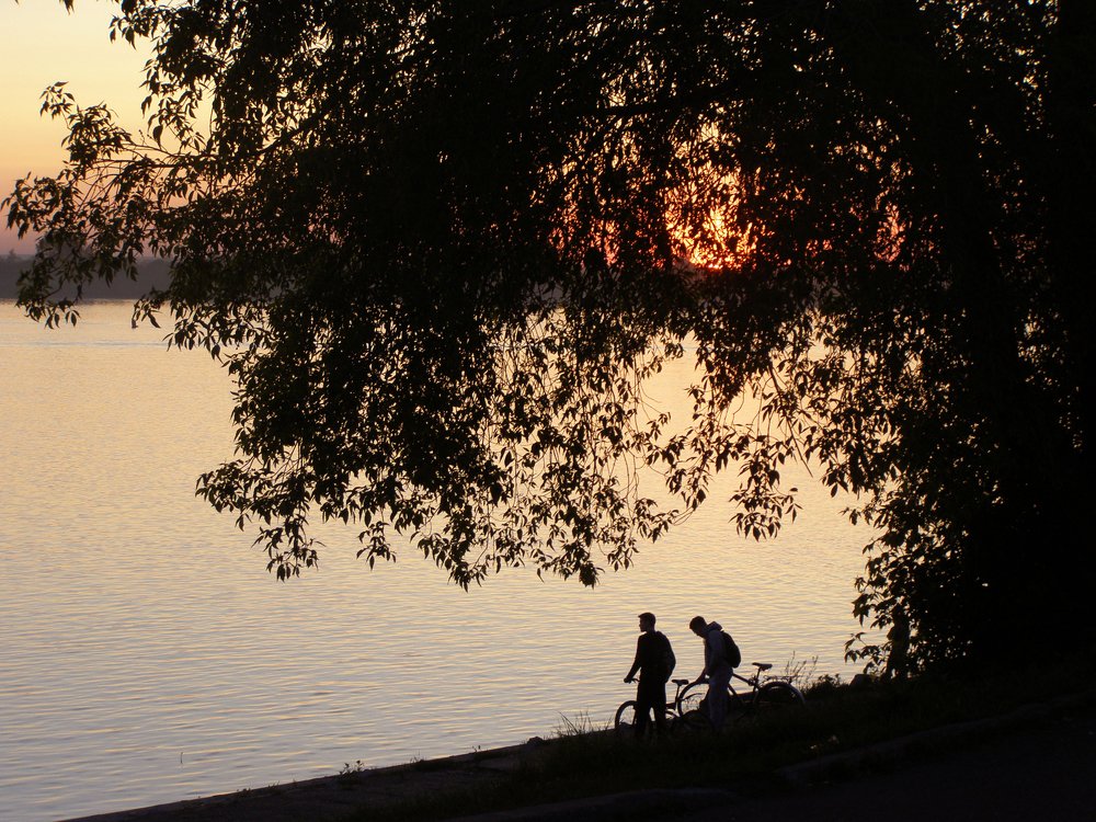 Вечером у реки