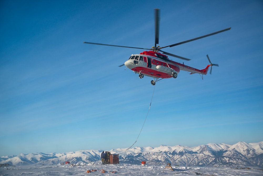 Труд вертолётчиков