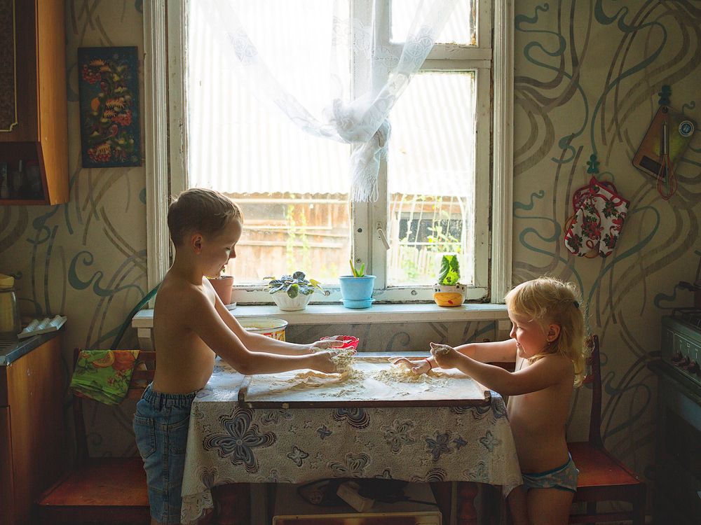 Деревенские будни