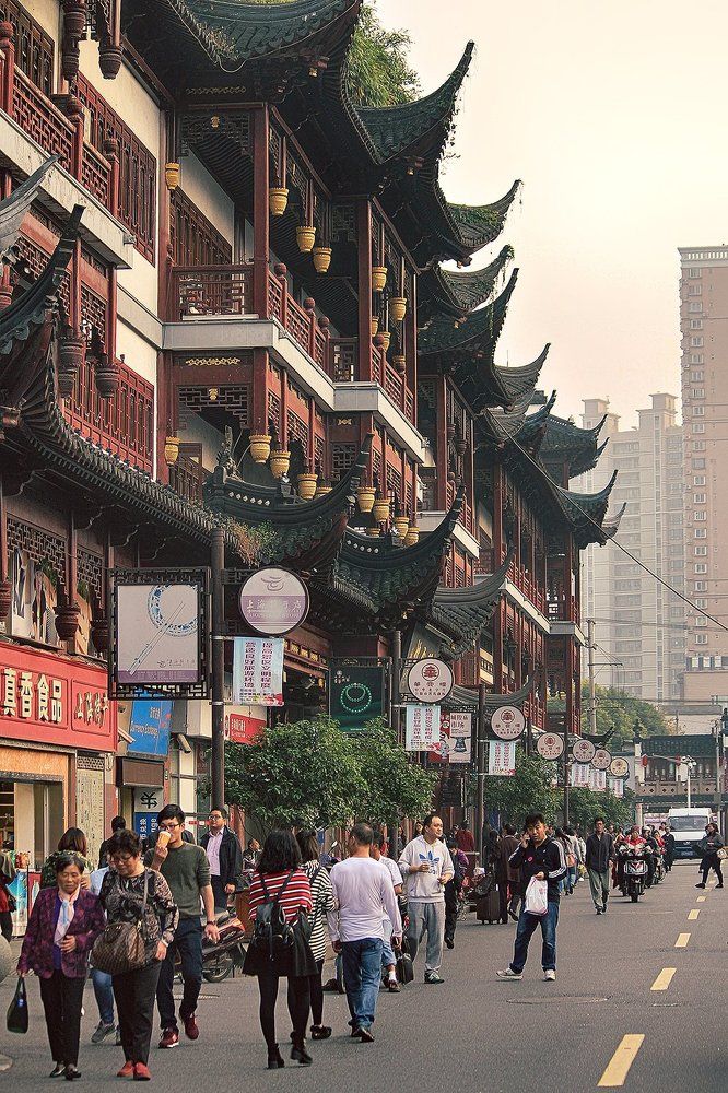 Улица старого Шанхая