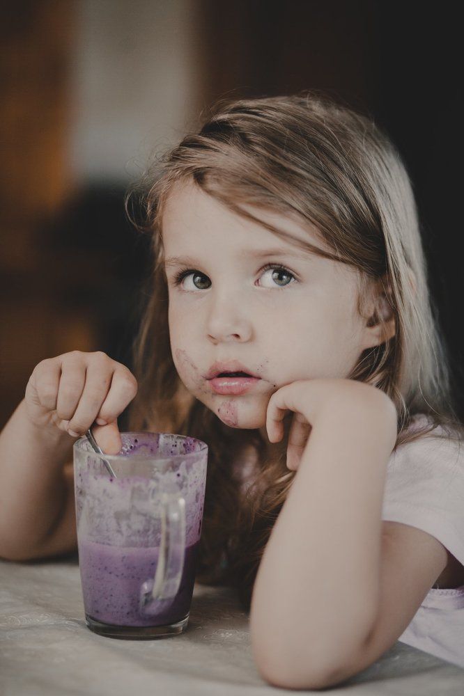 Черничное смузи