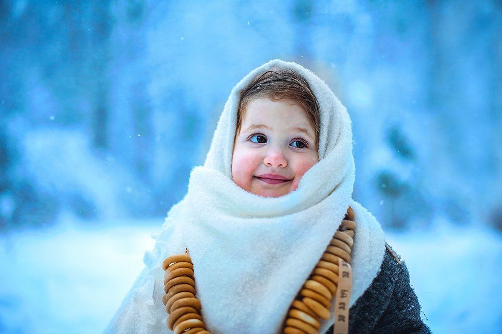 Сказочный зимний лес