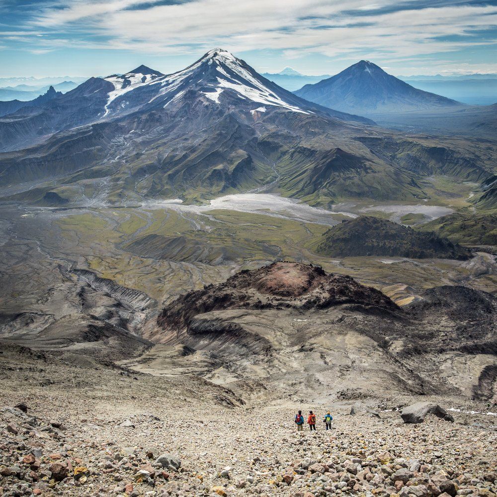 Работа на вулкане
