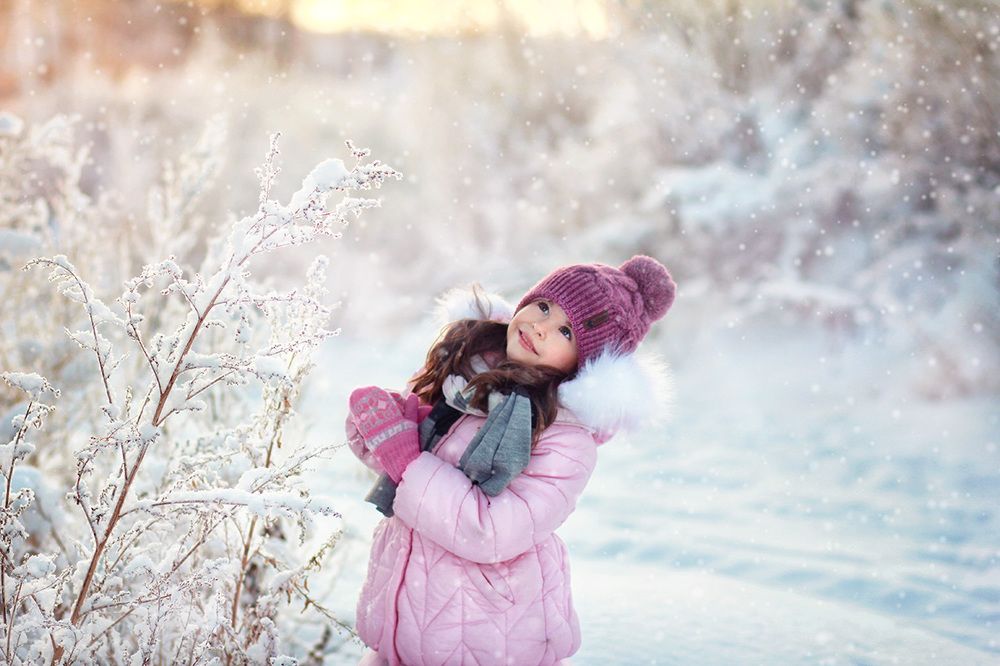 Лиза и зима)