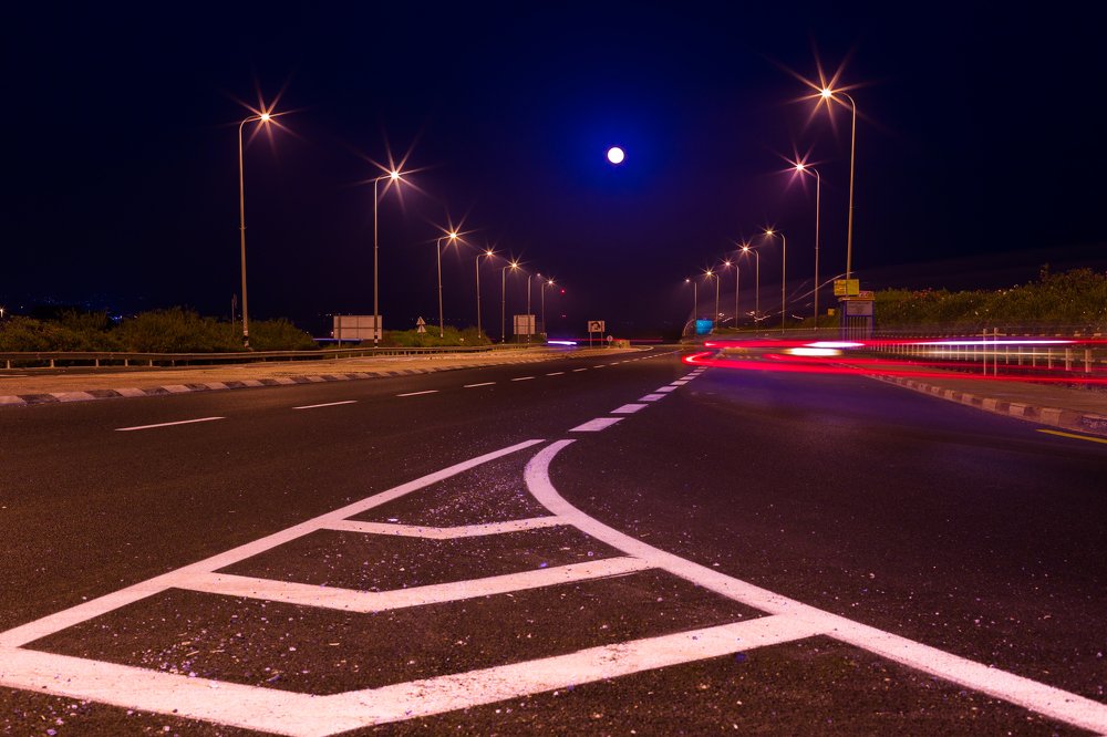 Луна и звезды