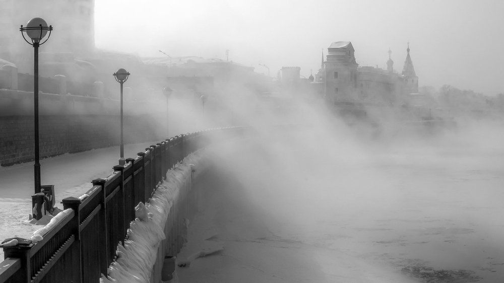 Иркутск  Ангара Февраль