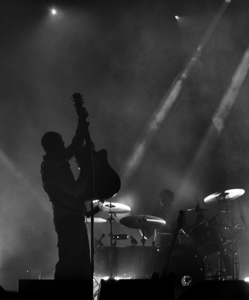 Silhouette and rock-n-roll