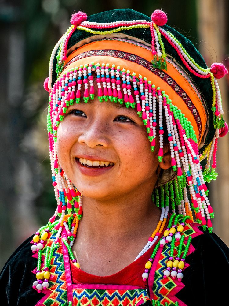 Hmong smile