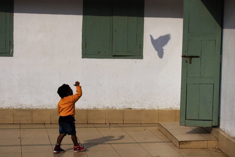 Touching the freedom of soul