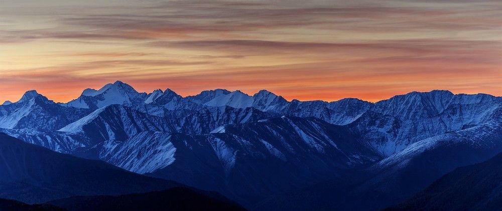 Алтай. Рассвет