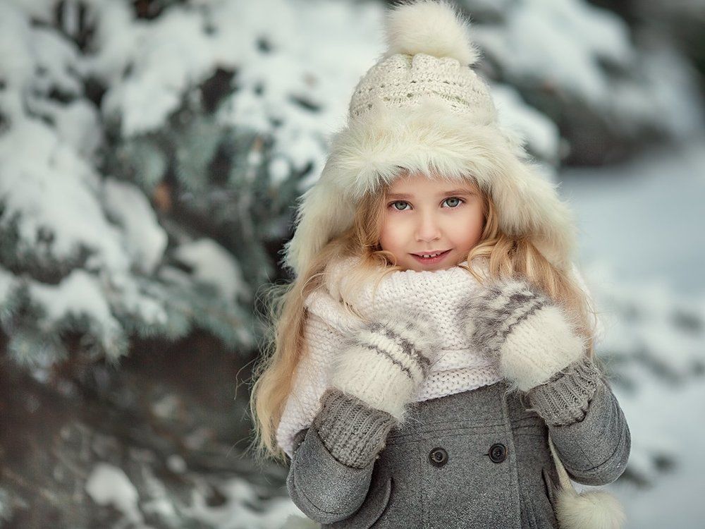 Портрет девочки.