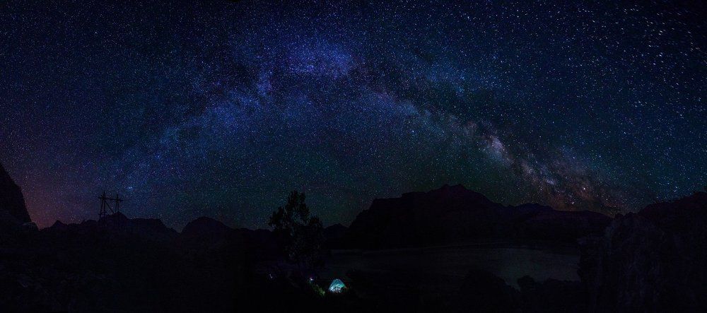 Ночевка в Алтае