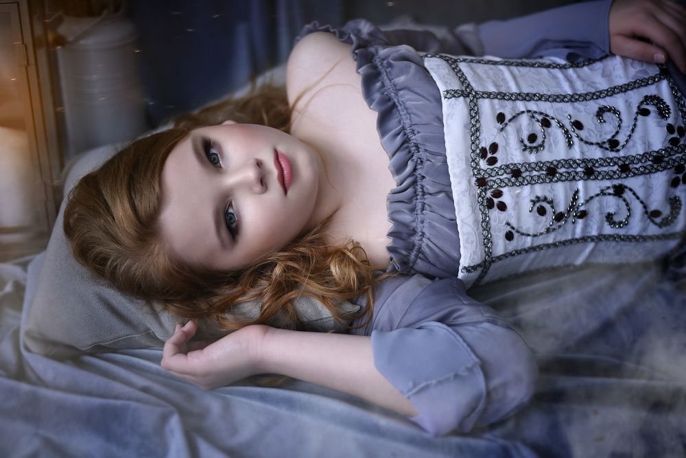 женский портрет