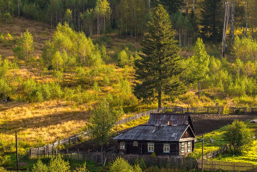 Осень в поселке Усьва