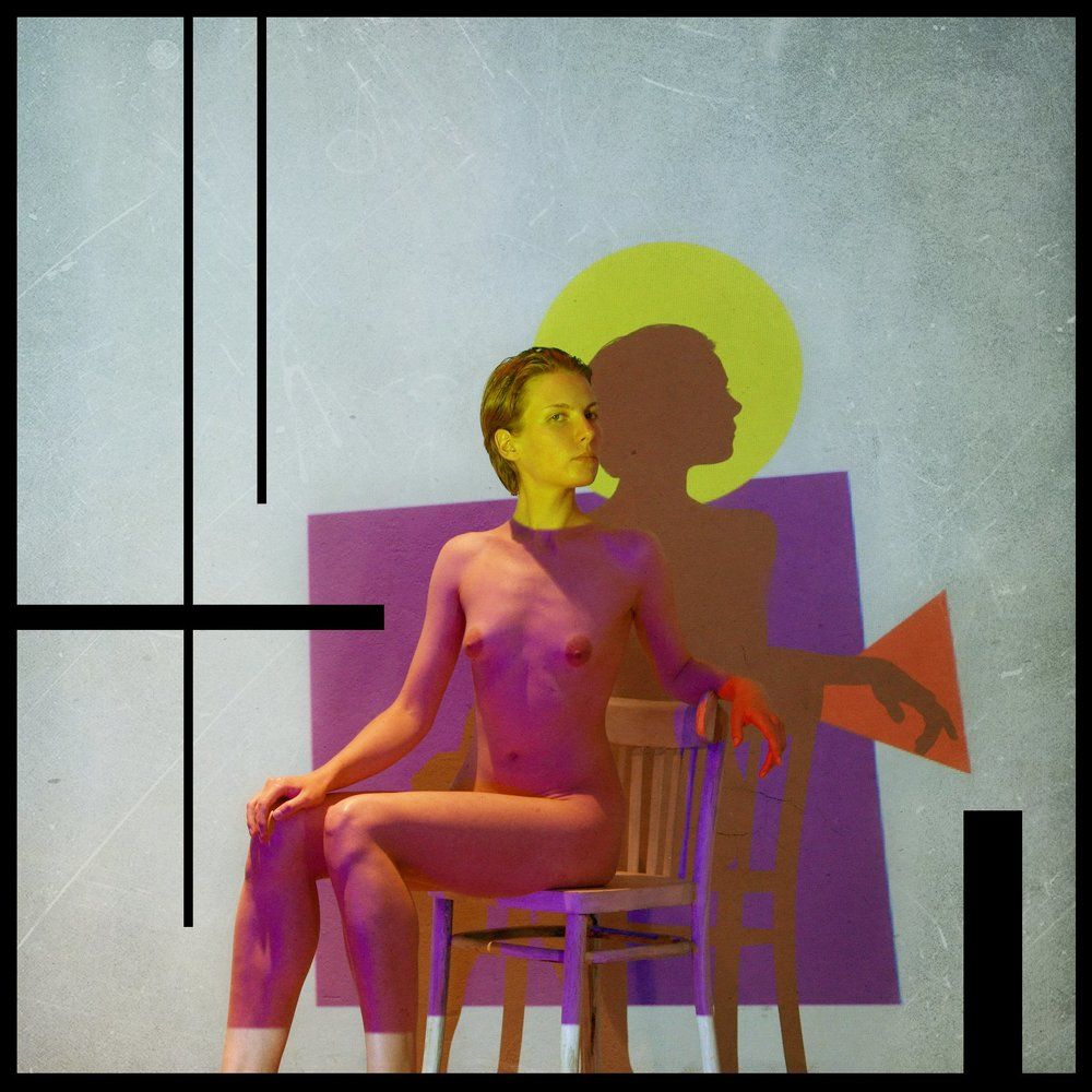 Потрет с красной рукой