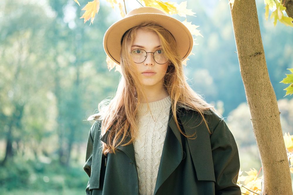 Magic autumn morning