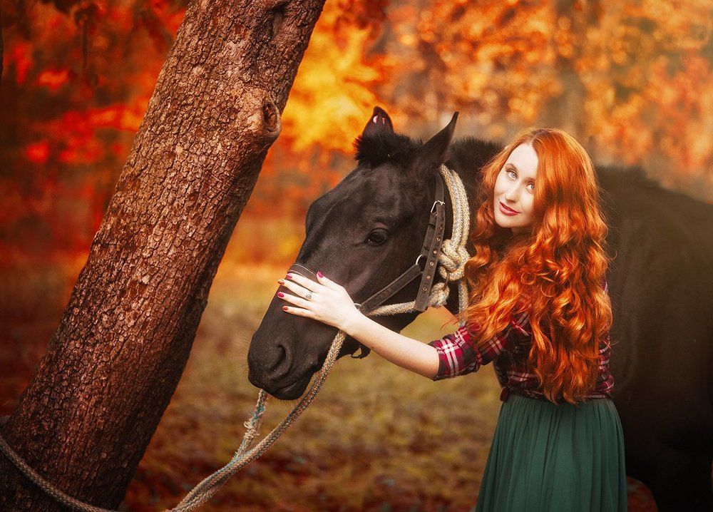 рыжая осень