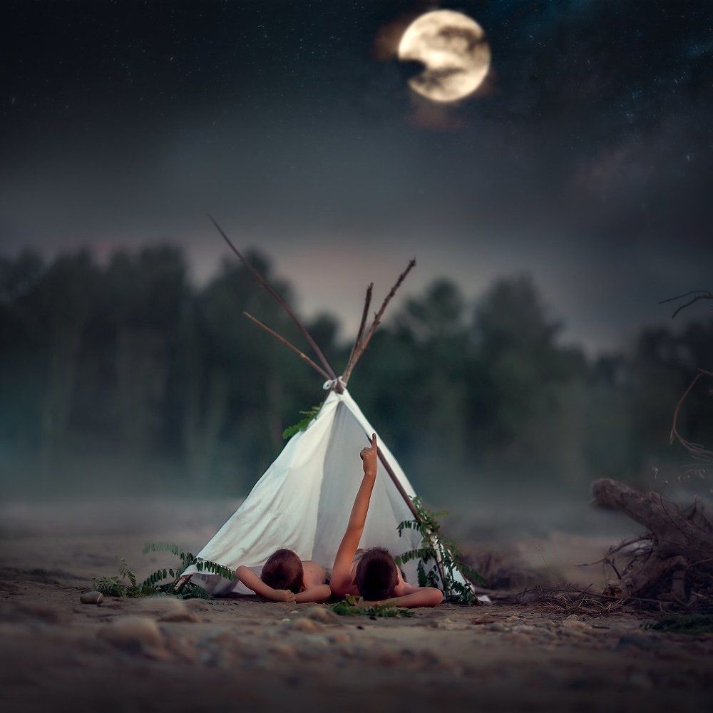 Люблю тебя до Луны и обратно