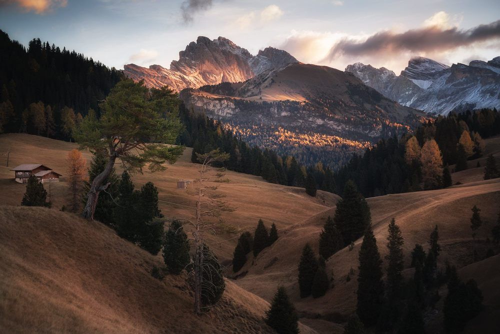 Morning from Alpe di Suisi.