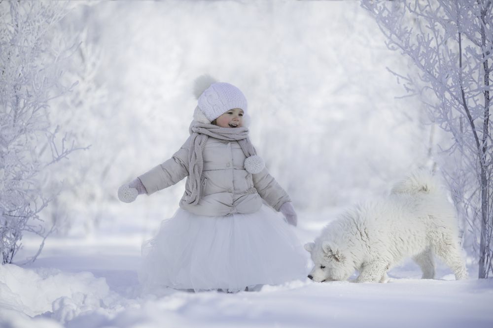 Снежная зима