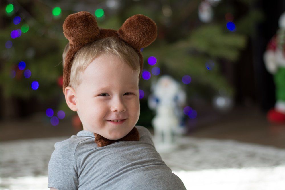 Новогодний медвежонок