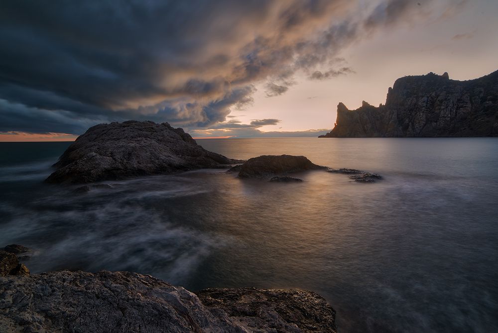 На закате дня