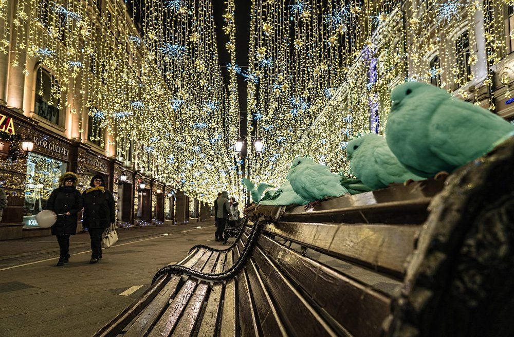 Новогодняя Москва. New Year in Moscow
