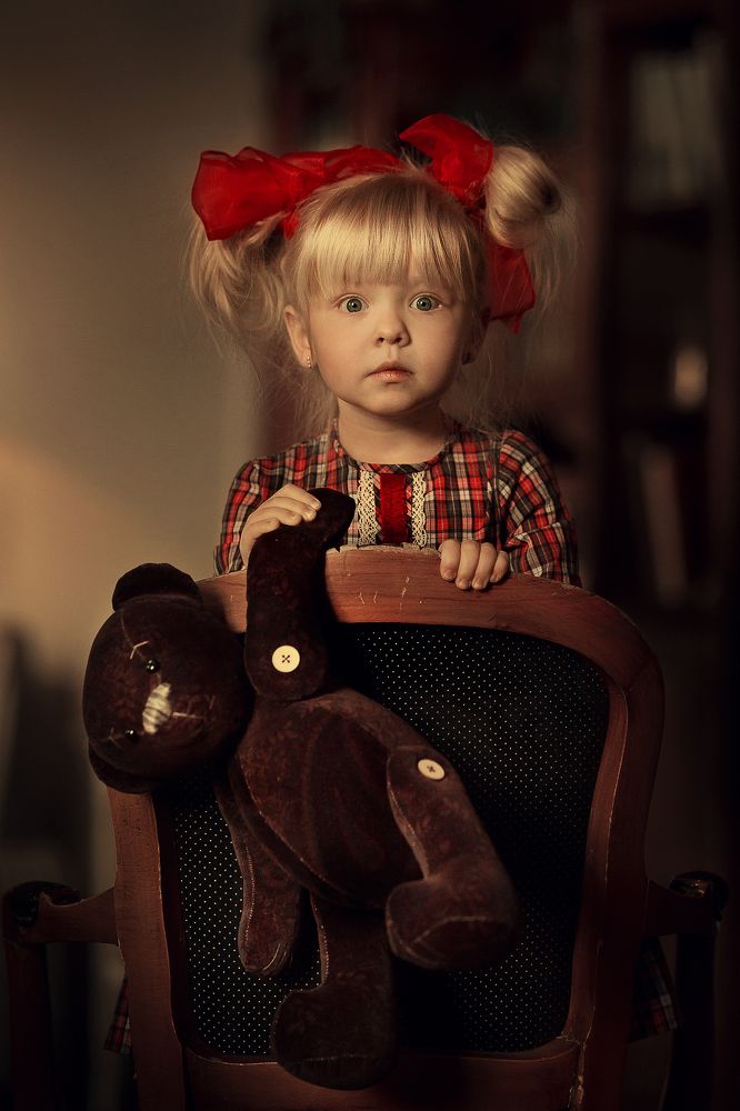 Про девочку, которая нашла своего мишку