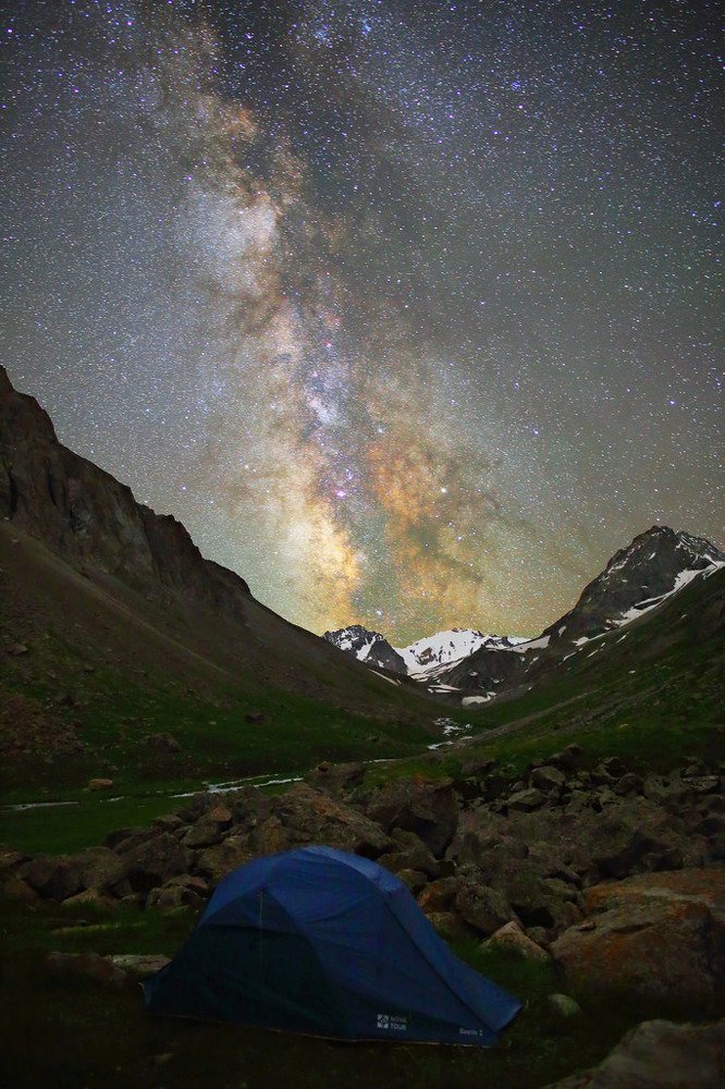 Звездная ночь в Ала-Арче