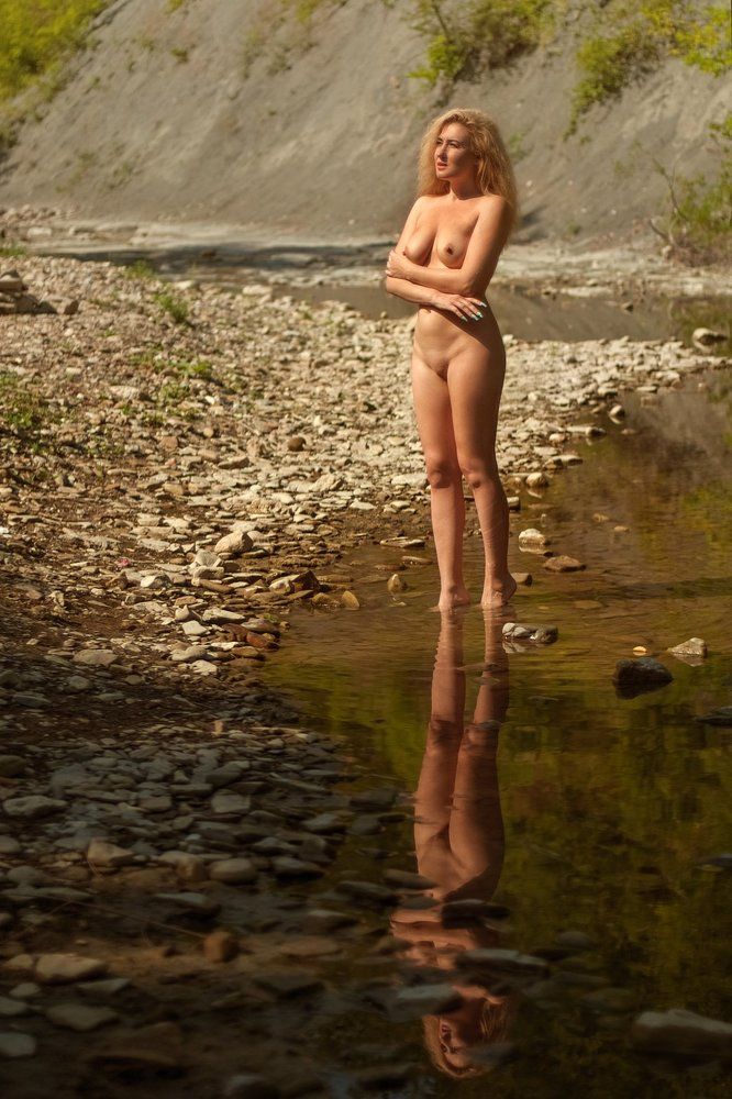 Красоты горной реки...