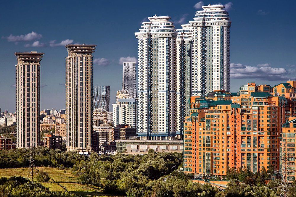 Небоскребы Москвы