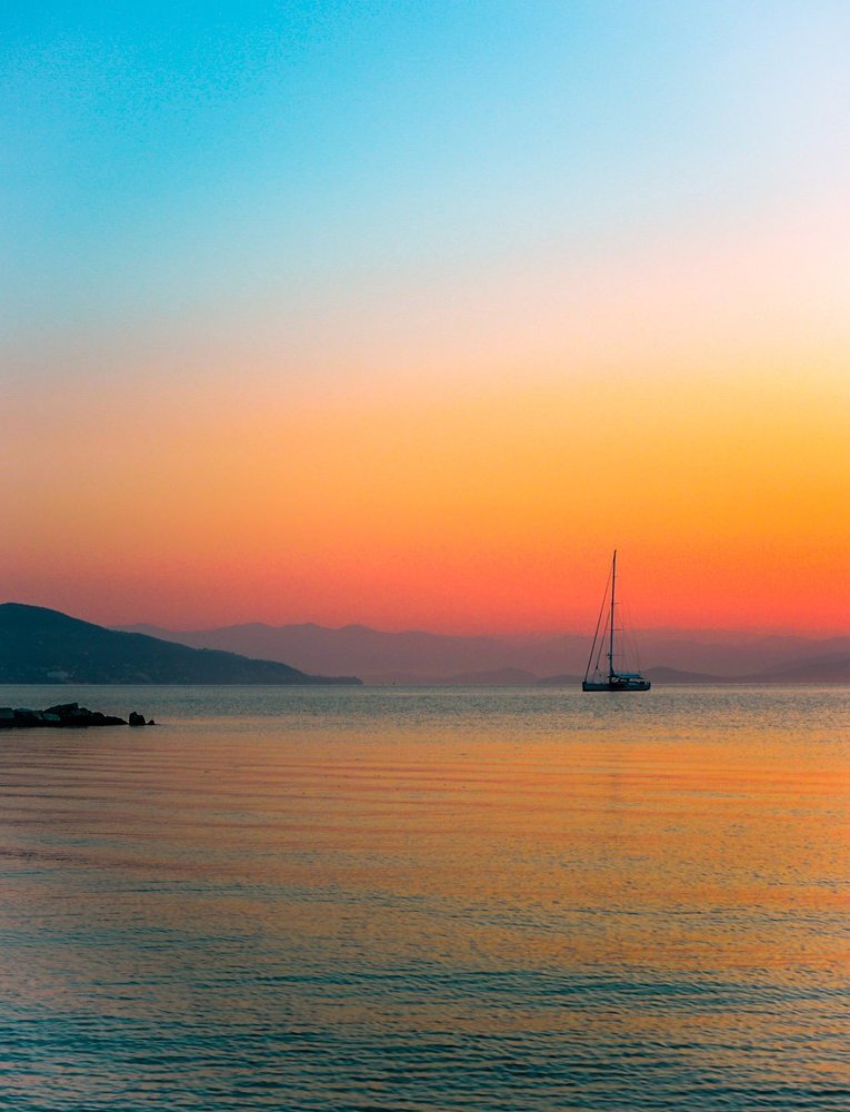 На берегу Корфу