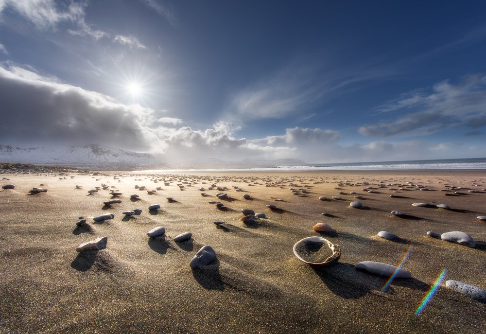 Солнечный день в Исландии