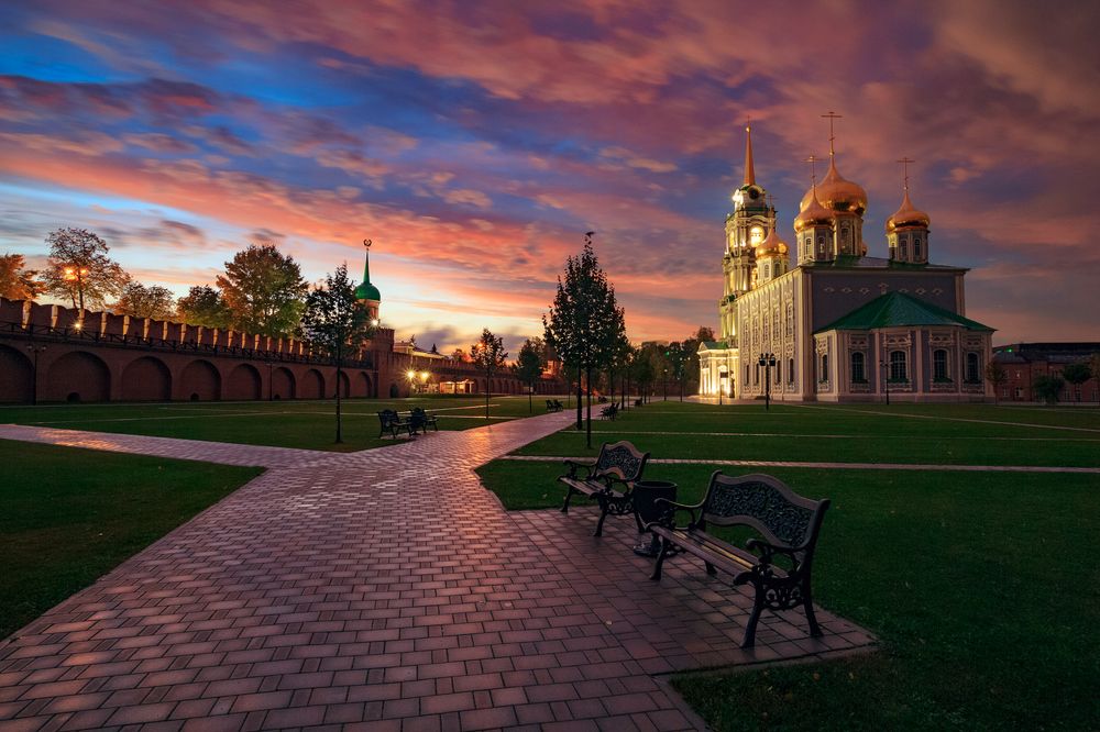 Осенний вечер в Туле