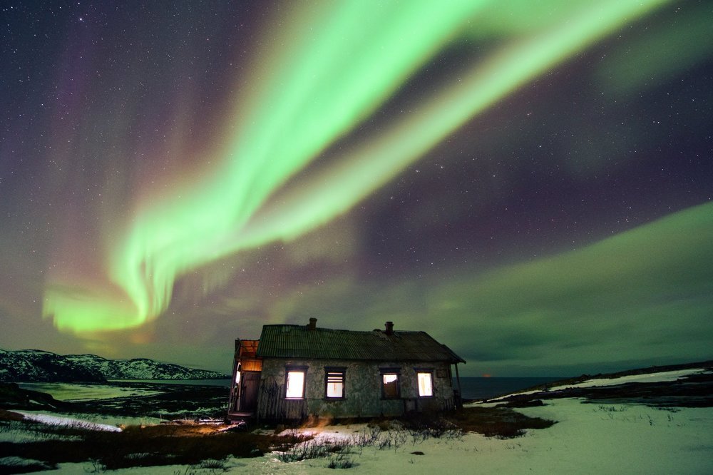 Яркий север