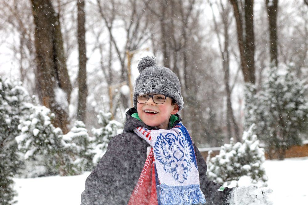 первый снег
