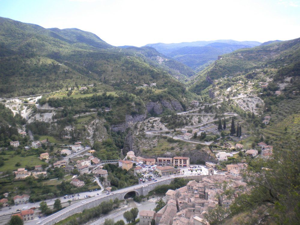 Panorama of Entrevaux