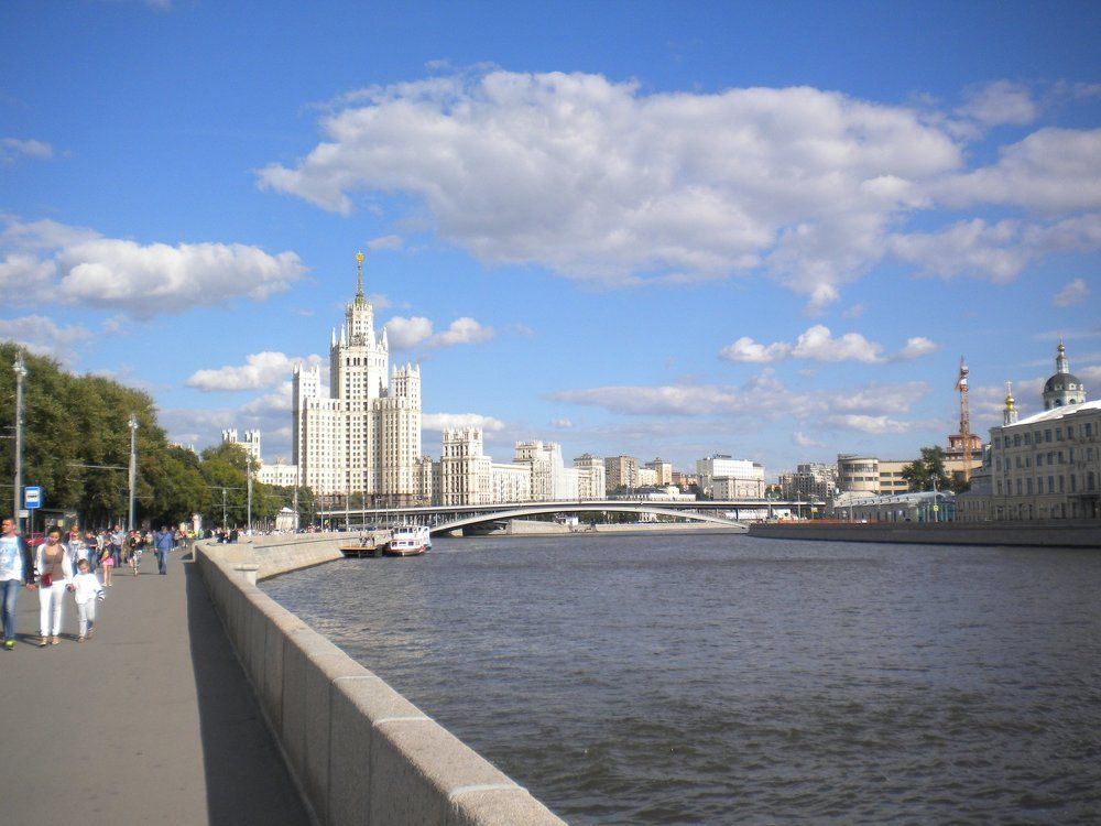 Moscow embankment