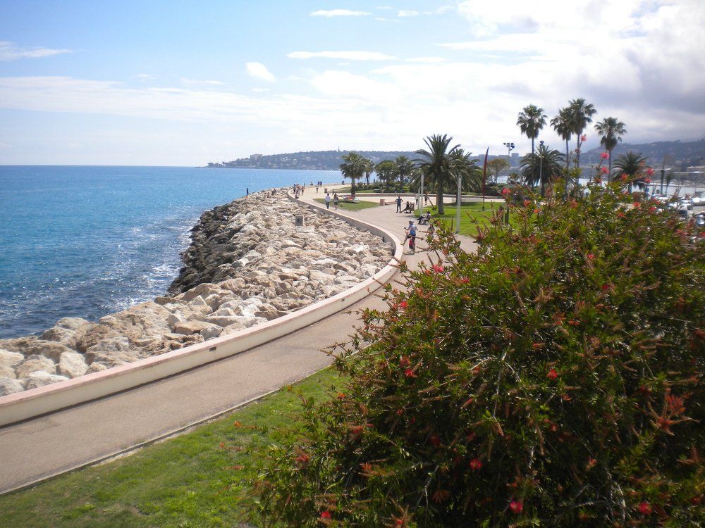Menton's waterfront
