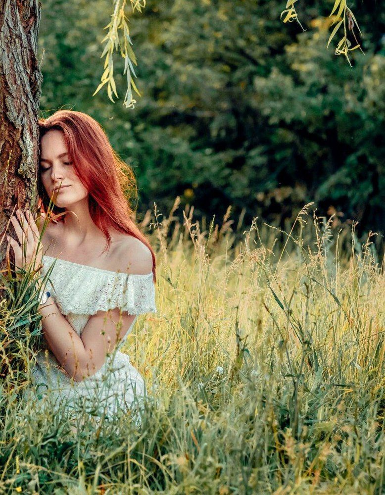 Девушка и природа