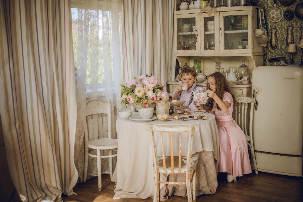 Утреннее чаепитие