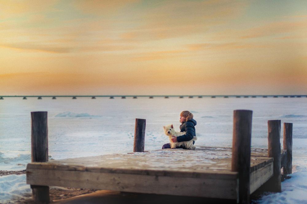 Вечер на берегу Амурского залива