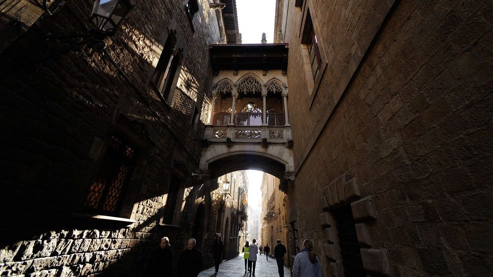 Готический квартал Барселоны