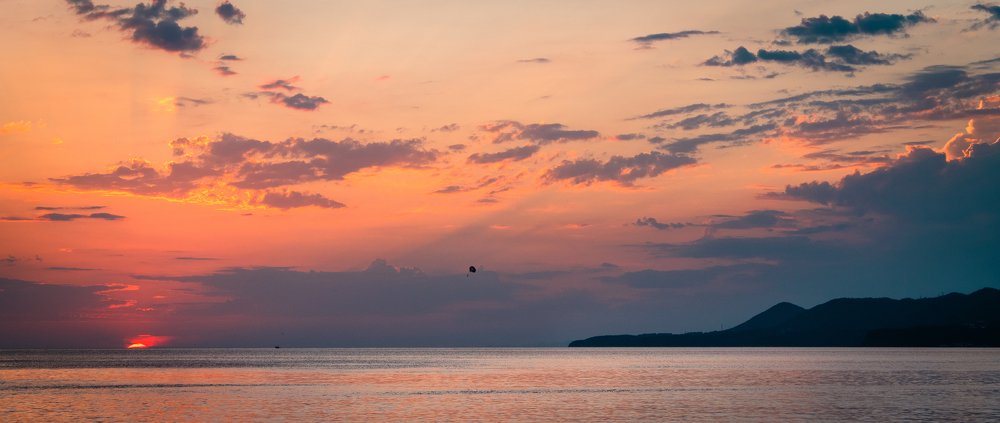 Полет над морем