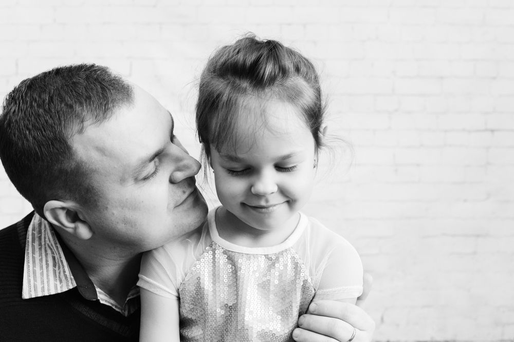 папина нежность